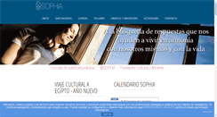 Desktop Screenshot of fundacionsophia.com